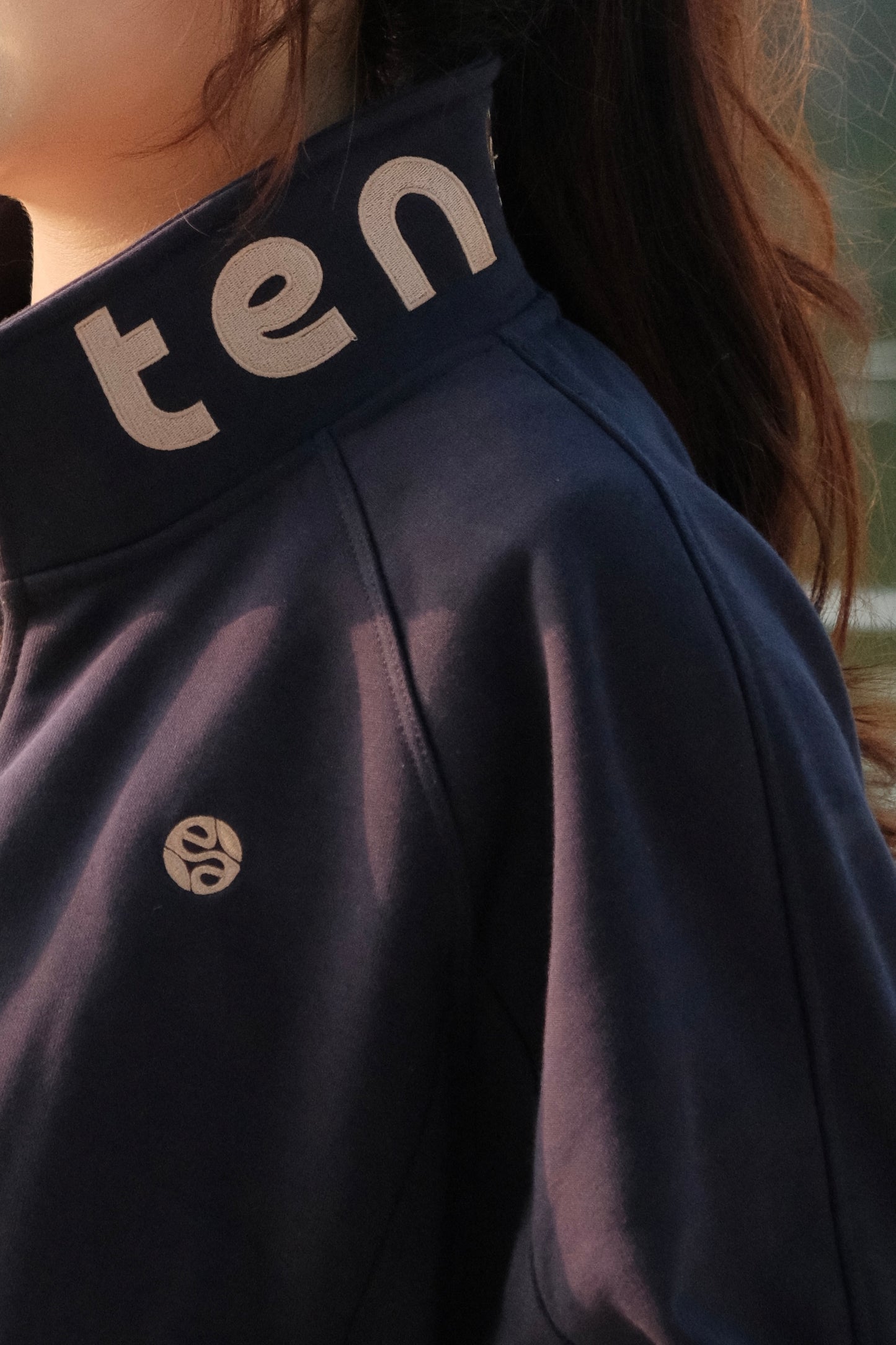 Long-cut tenez® Sweater with Zip (and fleece)