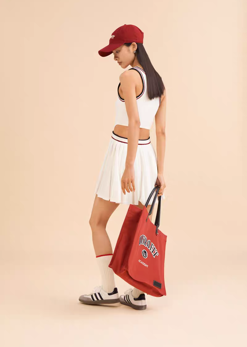 Tank-Style Cutout Tennis Dress