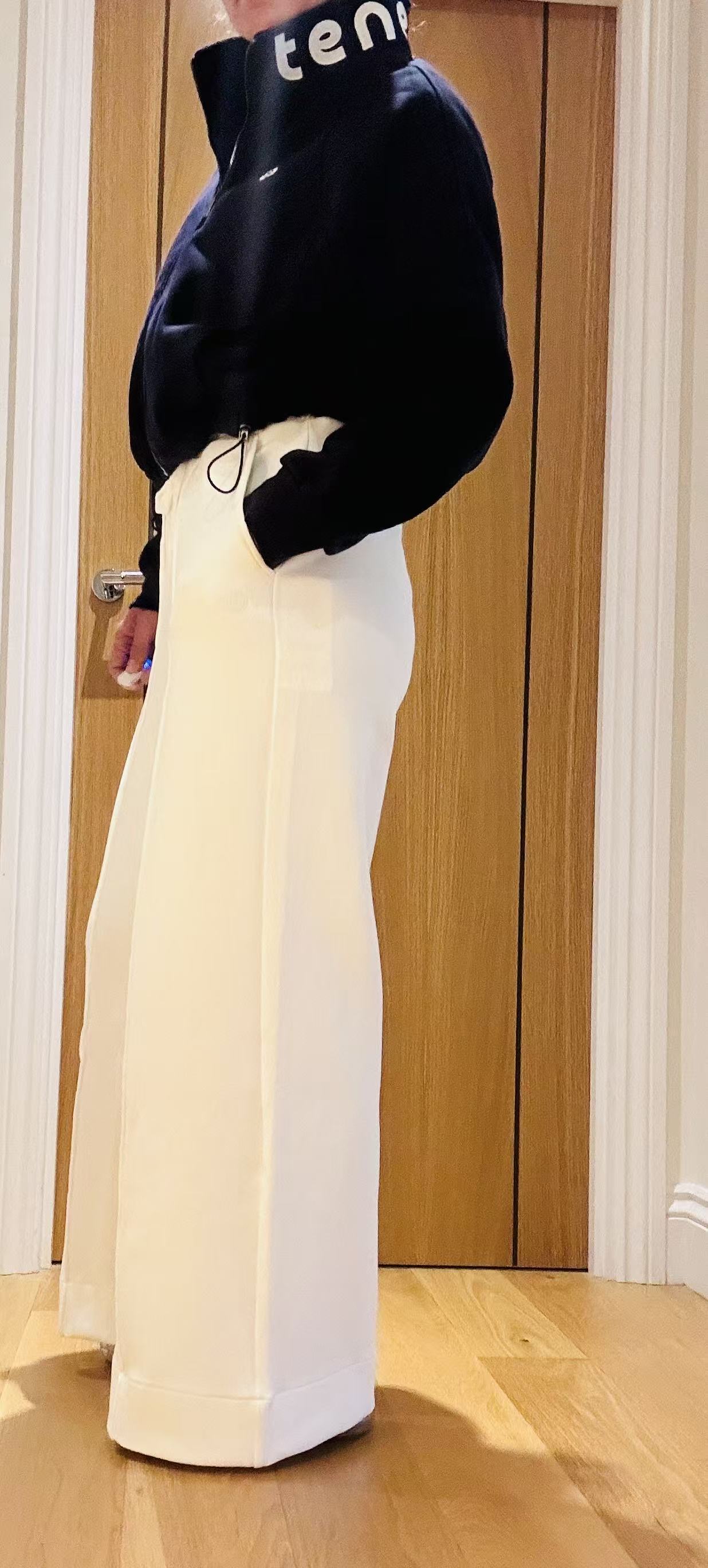 White Wide Leg Pant