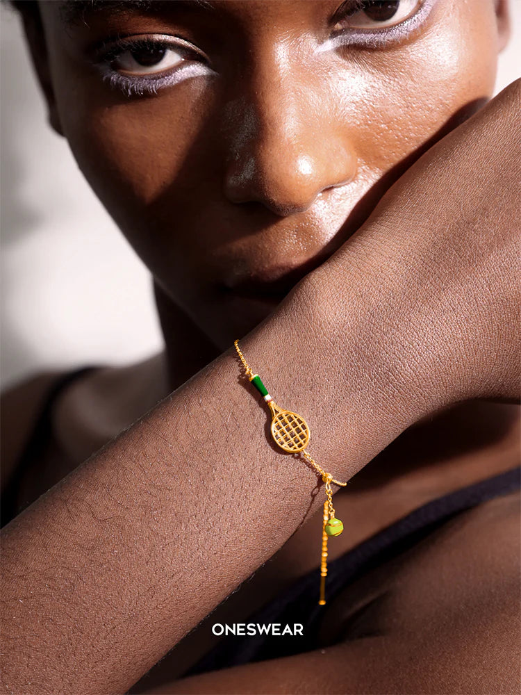 Yellow Gold Tennis Bracelet