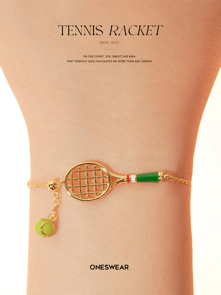 Yellow Gold Tennis Bracelet
