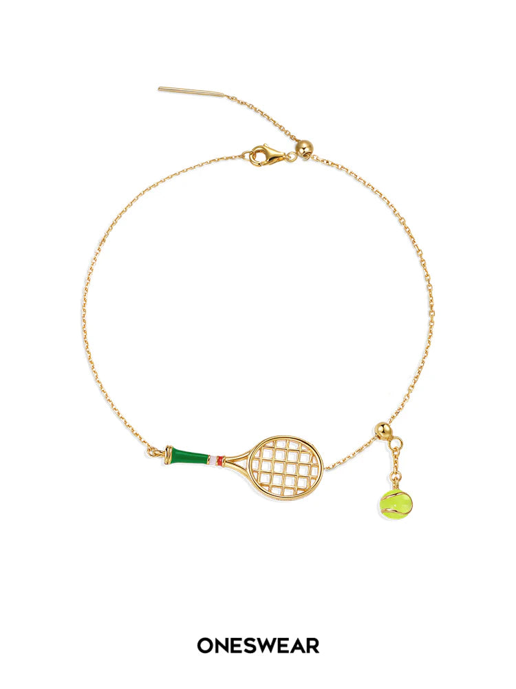 Yellow Gold Tennis Bracelet