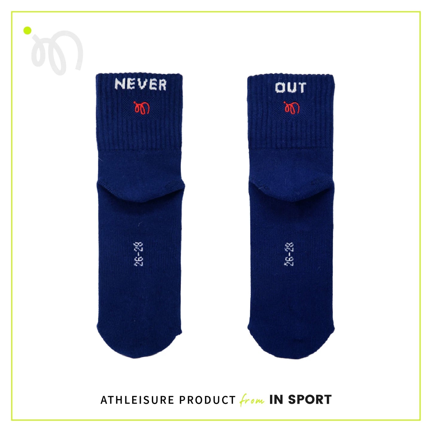 Professional sports tennis socks