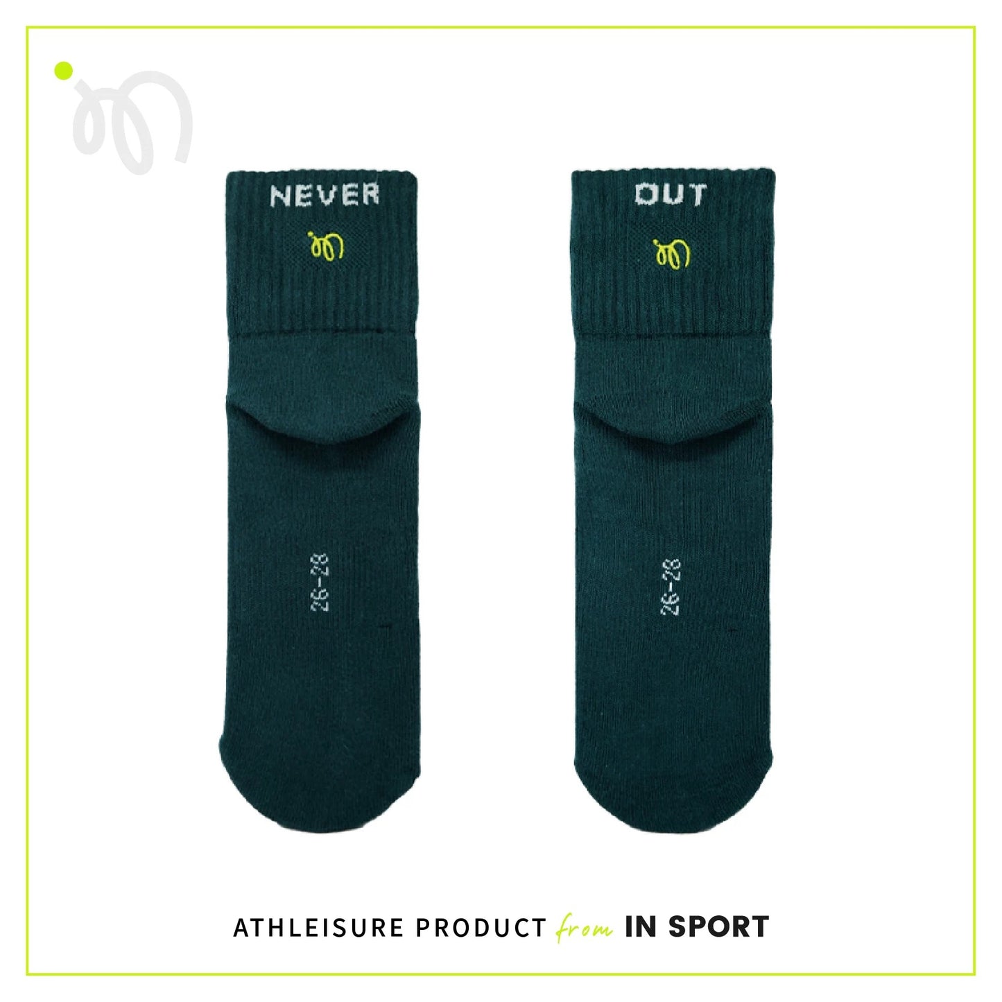 Professional sports tennis socks