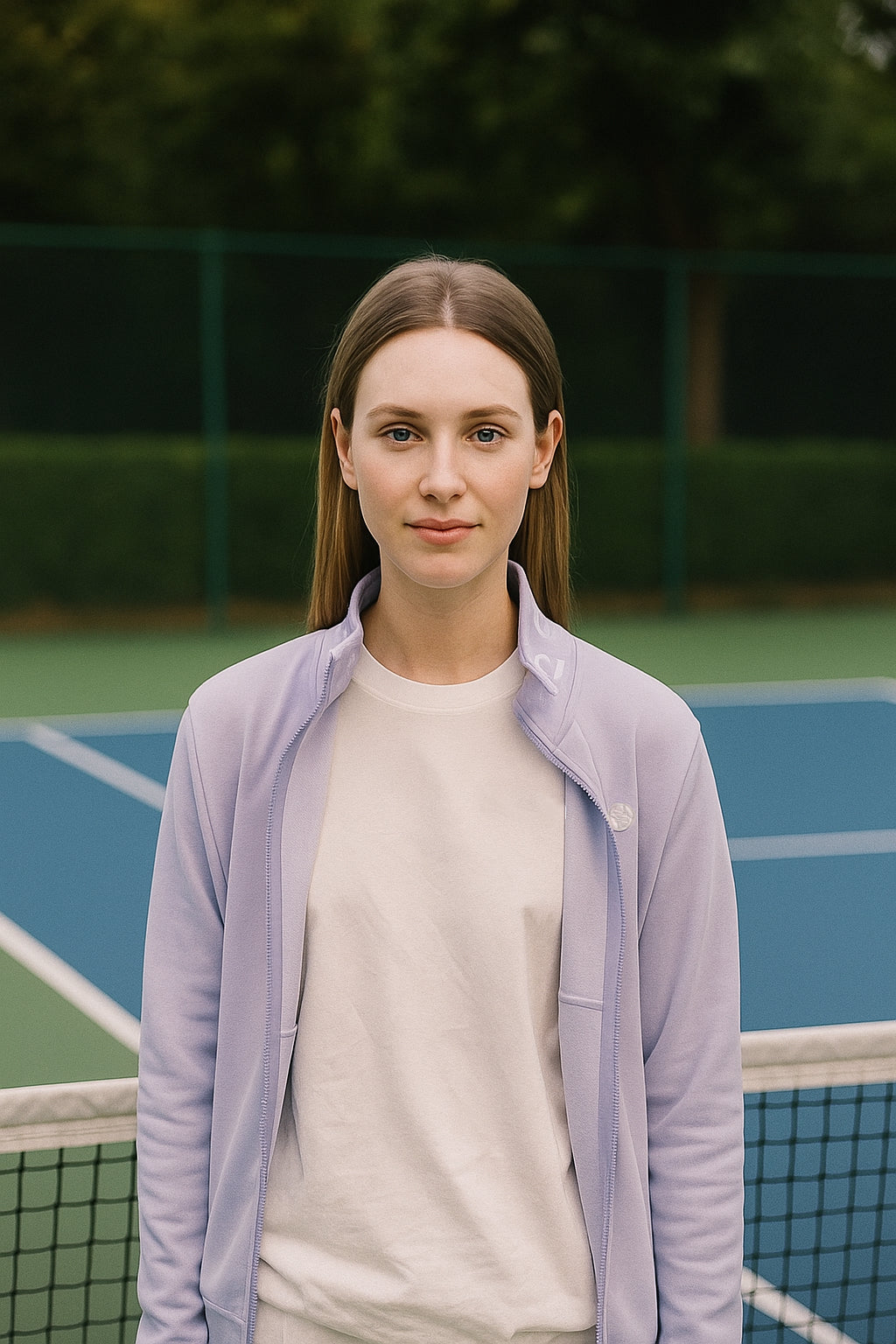 Long-cut tenez® Sweater with Zip (and fleece)