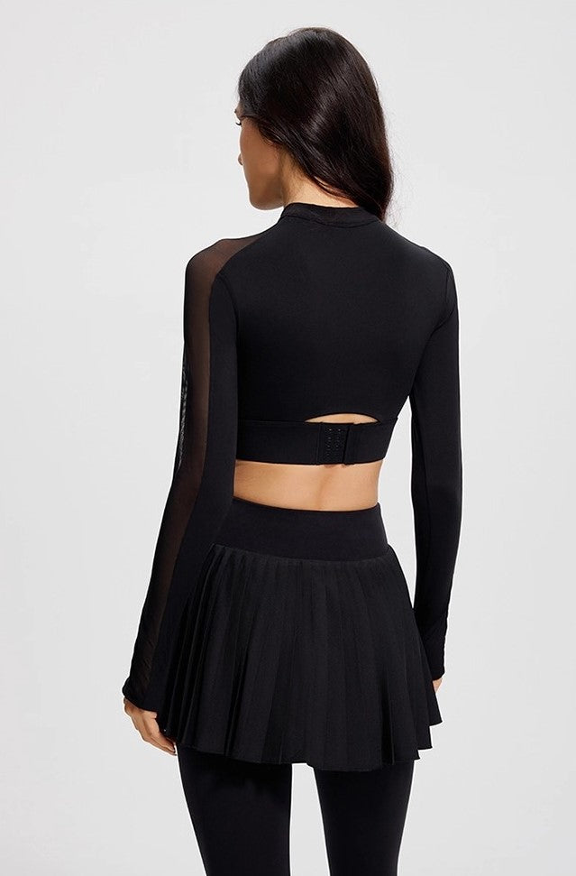 Pleated Skirt Leggings