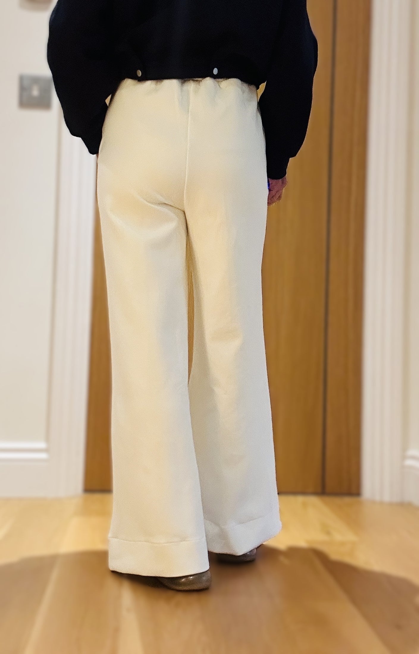 White Wide Leg Pant