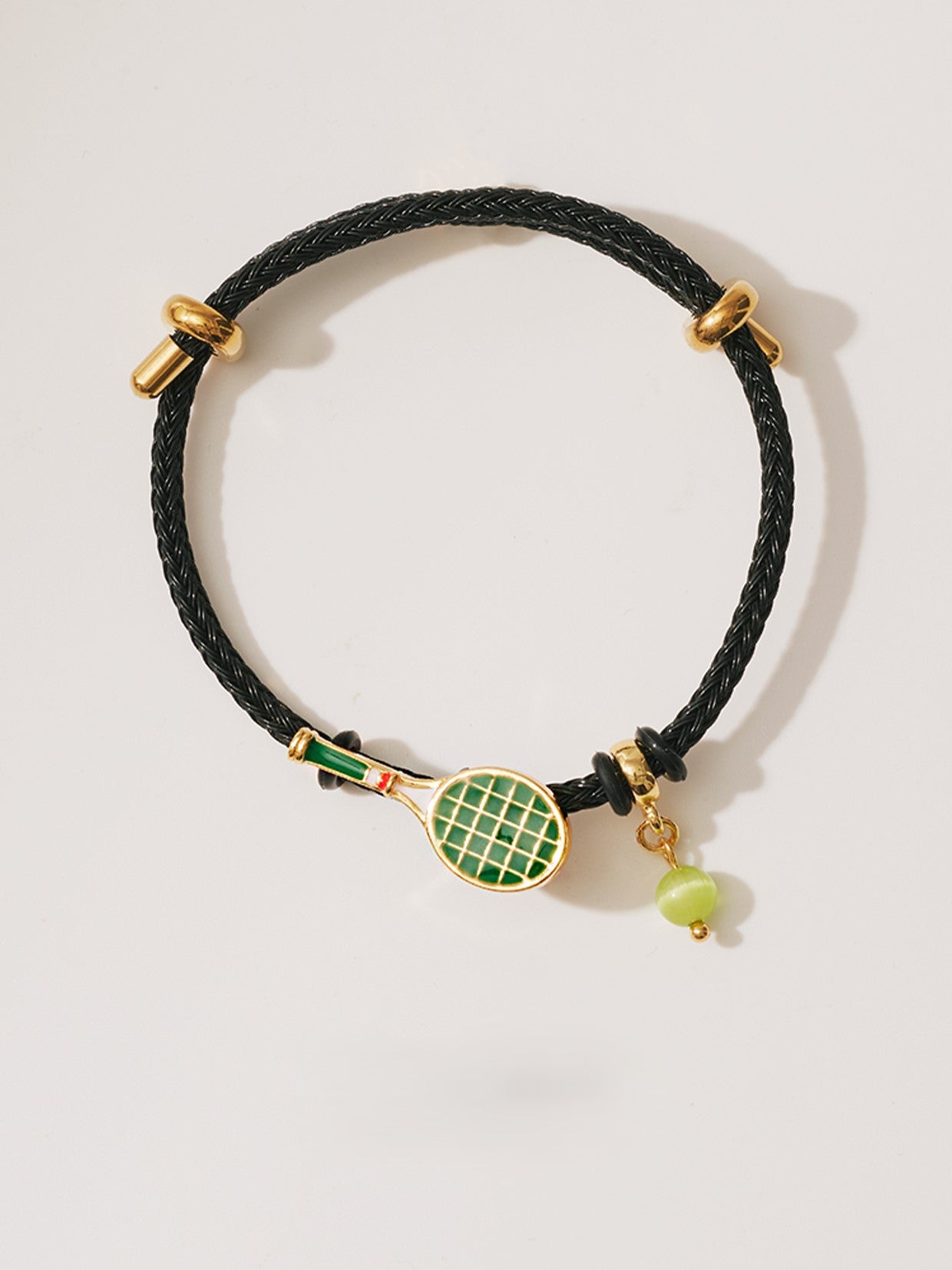 Fun Tennis Racket Bracelet