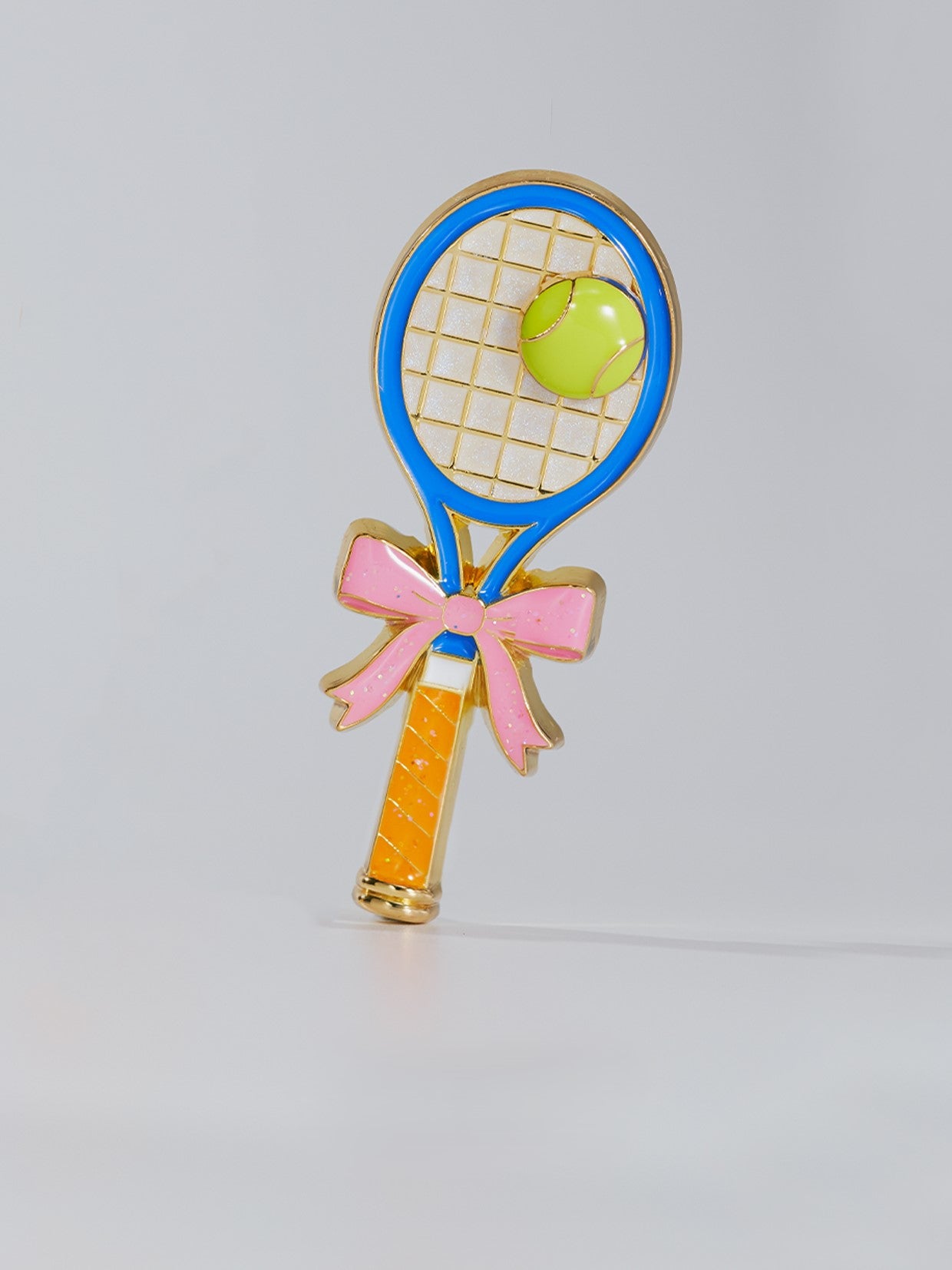 "Meet-me-on-the-Court" pin brooch