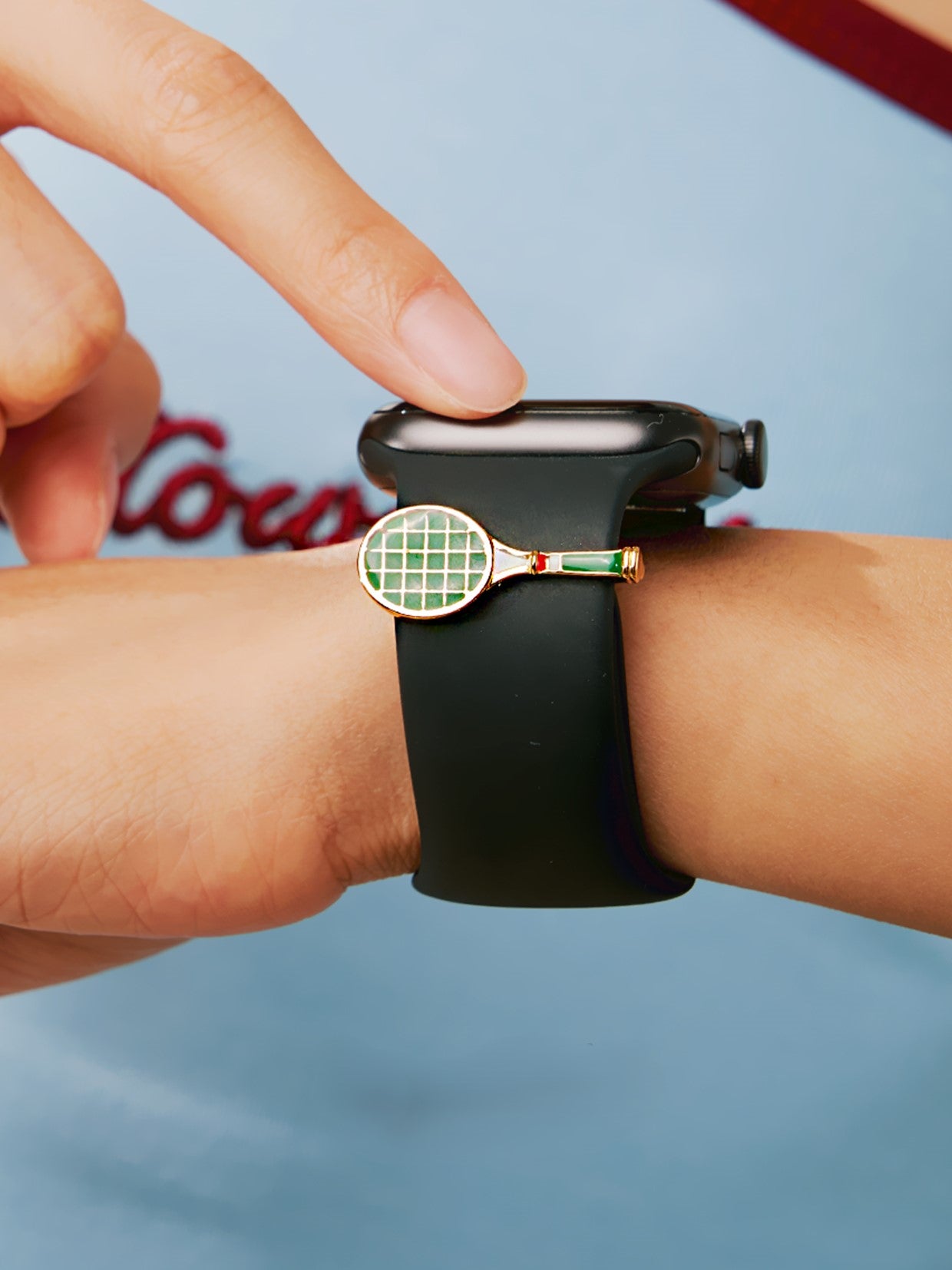Fun Tennis Racket Bracelet