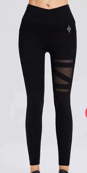 Hollow-out Leggings