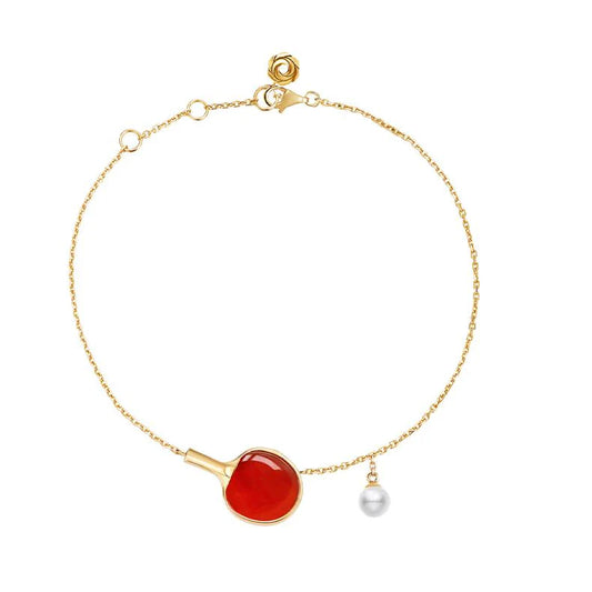 Red Table Tennis Bracelet