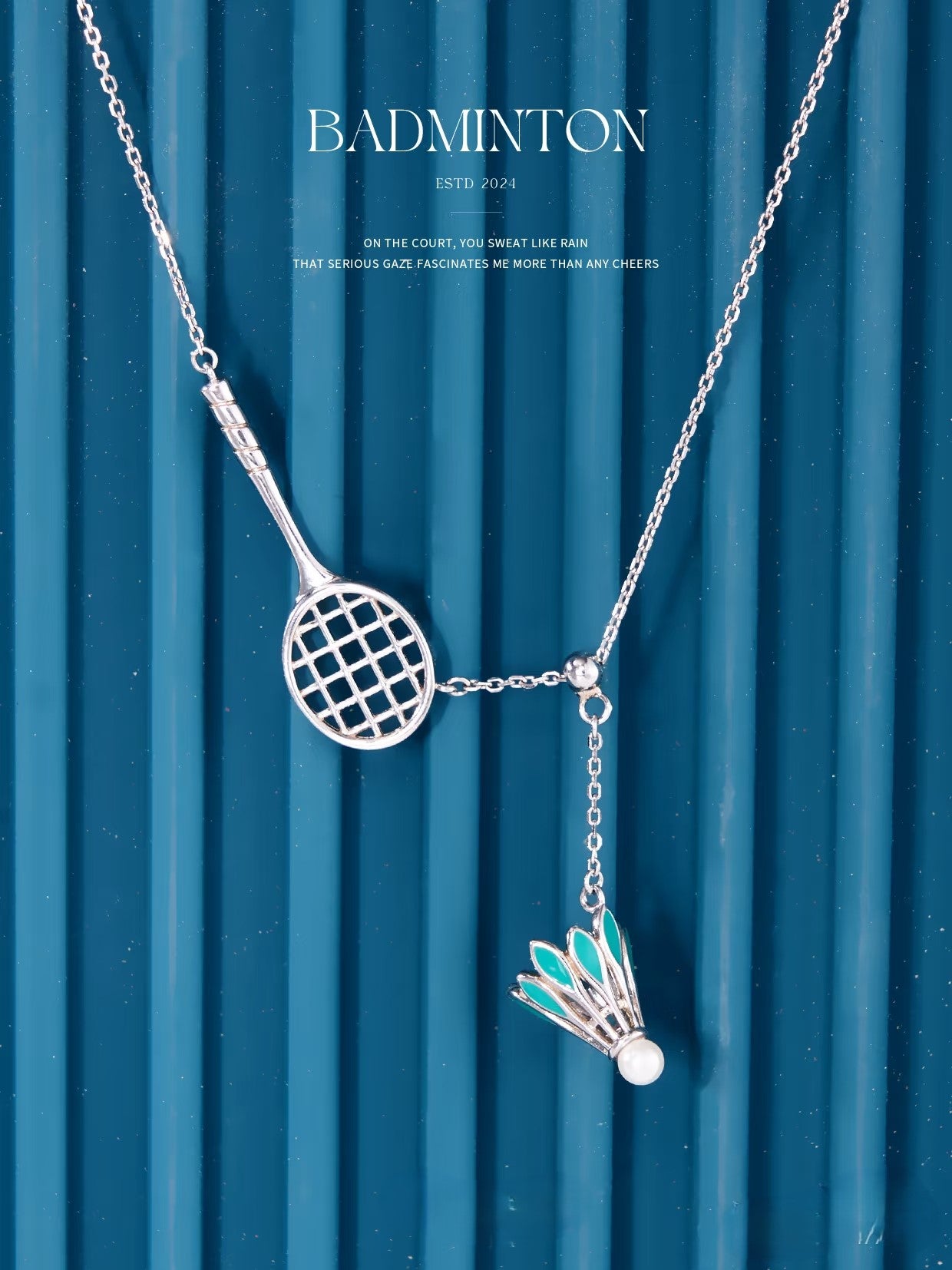 Badminton Chain Necklace
