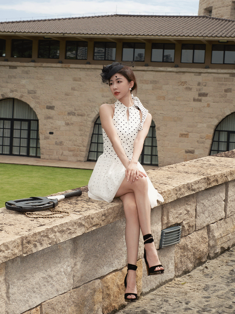 Polka-Dot Dress