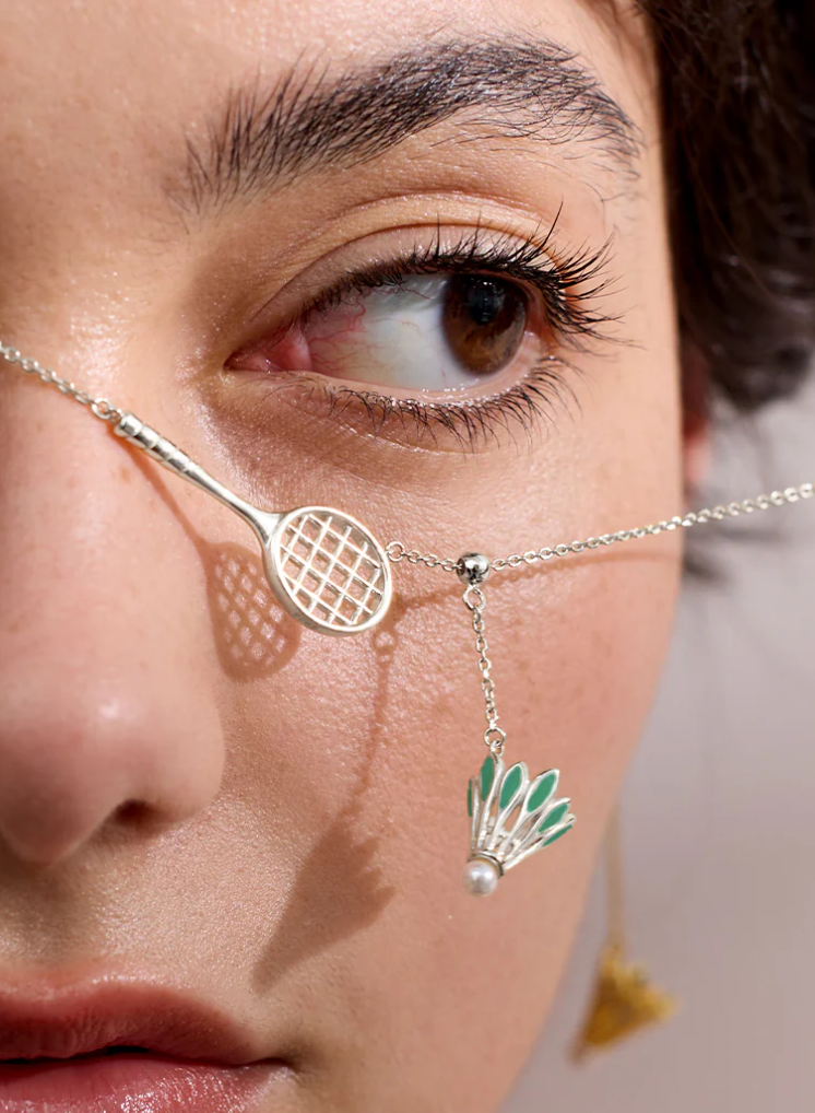 Badminton Chain Necklace