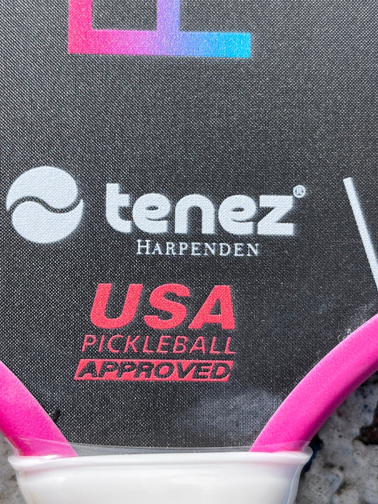 Elongated Tenez Pickleball Graphite Paddle