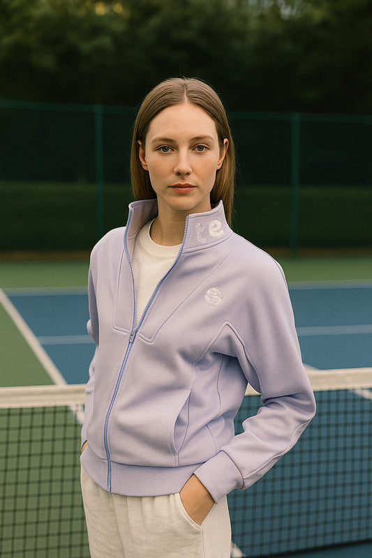 Long-cut tenez® Sweater with Zip (and fleece)