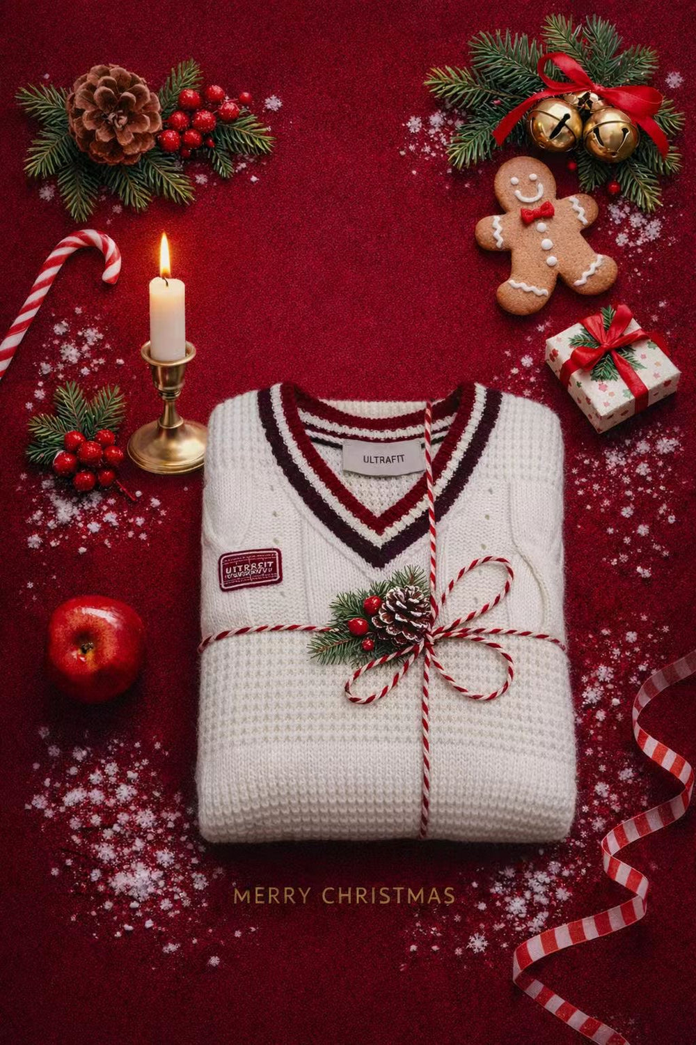 Knitted Chunky Wool Vest