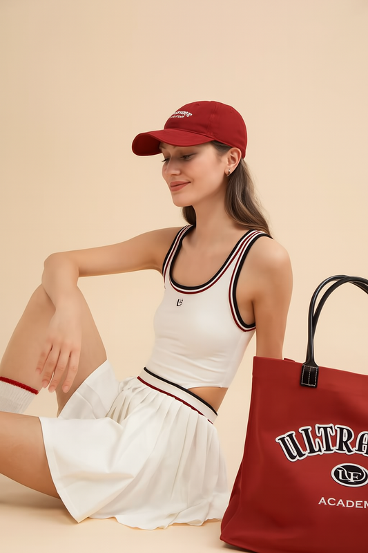 Tank-Style Cutout Tennis Dress