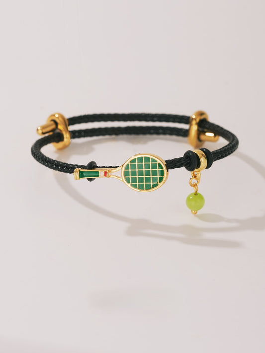 Fun Tennis Racket Bracelet